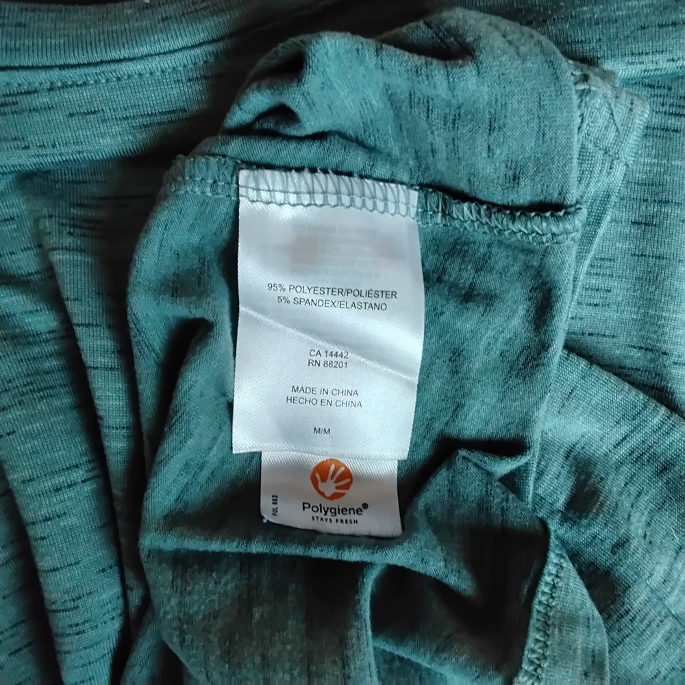 Mondetta Teal M Short Sleeve Active Top Pre Loved - Picture 5 of 8